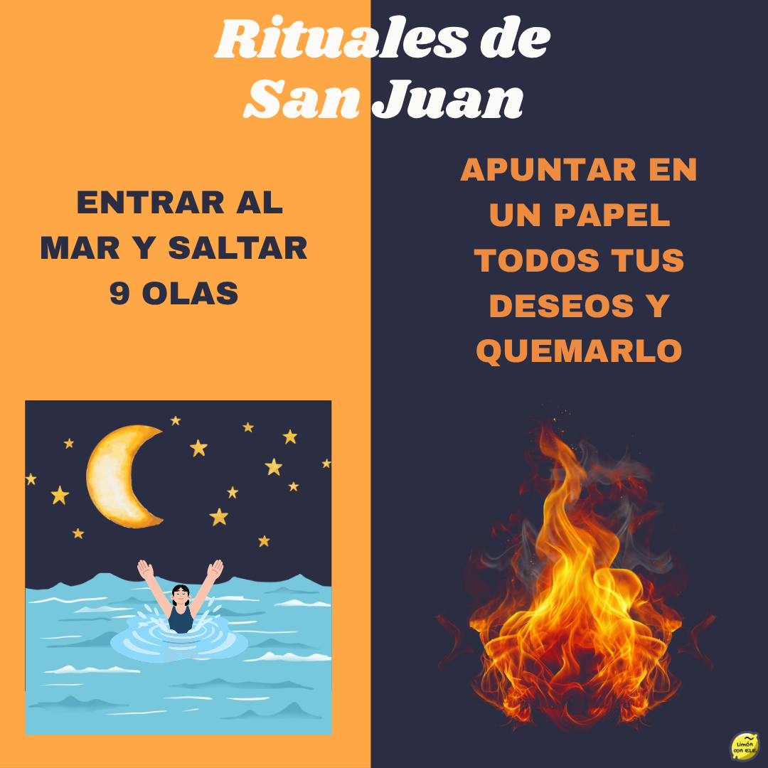 La fiesta de San Juan en España - Limón con ELE